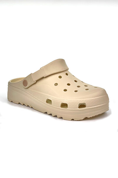 KAJILA Men's Beige Orthopedic Comfortable Daily Beach Sandals