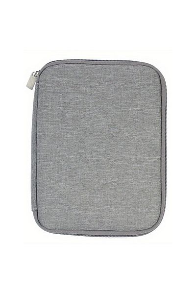 Choice Grey Watchband Box For Apple Watch Strap Case Data Cable Travel Smart Watch Wriststrap Storage Bag B