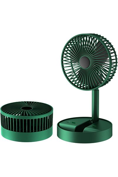 Türkiye Portable Desk Fan3 Speeds Wind Quiet Foldable Rechargeable Battery Operated USB Desktop Folding Fan