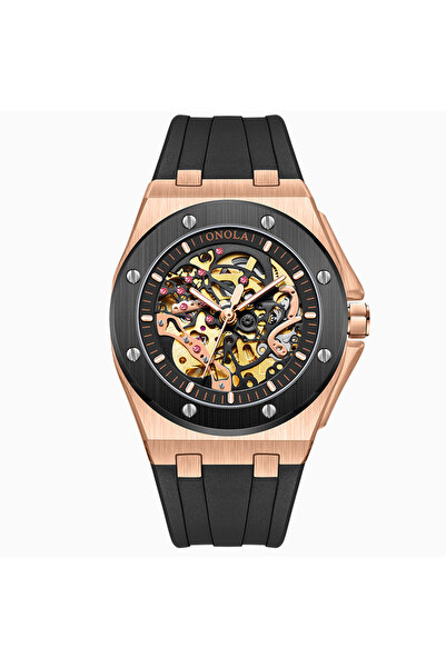 Choice3 rose black black ONOLA Watch Top Brand Luxury Sports Men Wristwatch Waterproof Automatic Mechanical