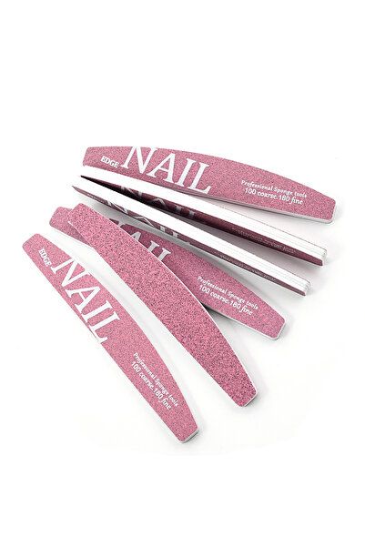 Choice 5 قطع/مجموعة جديدة من ملفات الأظافر 100/180 عازلة مزدوجة الجوانب باللو...