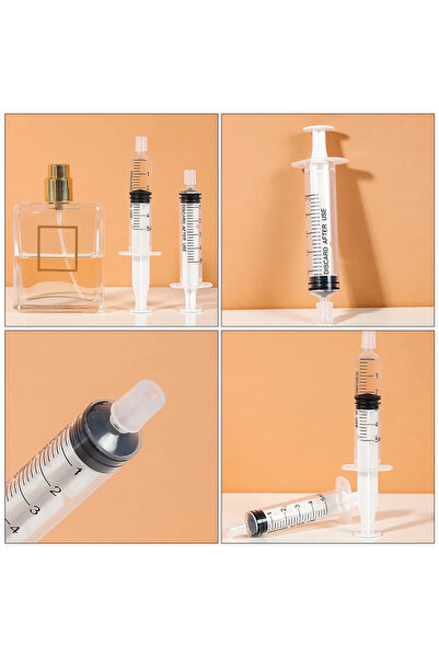 choice2 بلاستيك 10 مل 10 قطع 5 /10 مل 1/10 قطع بدون إبرة مادة ممتازة محكم الغلق محقنة موزع عطر Cl