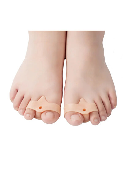 Choice1 2 قطعة من الجلد، 2 قطعة من أداة ضبط العناية بالقدم من جل السيليكون، م...