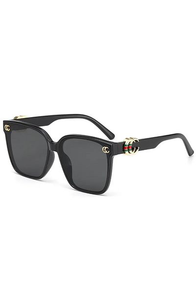 Choice C3 no case 2025 Square Sunglasses Women Trendy Luxury Sun Glasses New Vintage Ladies Letters Eyewear