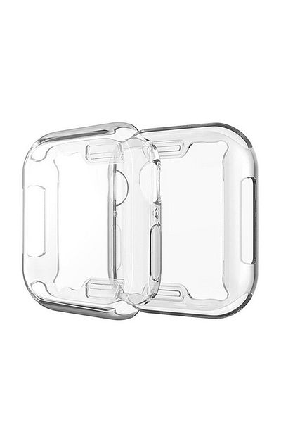Choice 40mm Transparent Screen Protector for Apple Watch Case Ultra 2 49mm 41mm 44MM 40MM 42mm TPU Bumper C