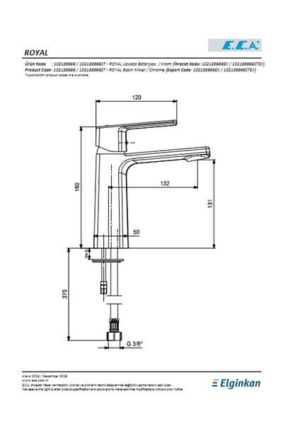 Eca Royal Sink Faucet