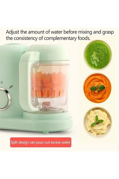 Türkiye Baby Food Supplement Cooking Mixer With Electric Steamer
