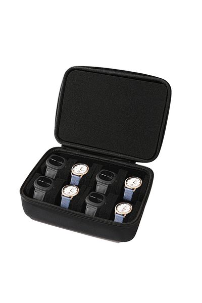 CAOWTAN Style8 Watch Box Organizer for Men or Women，Watch Travel Case Portable Storage Watch Display Holder