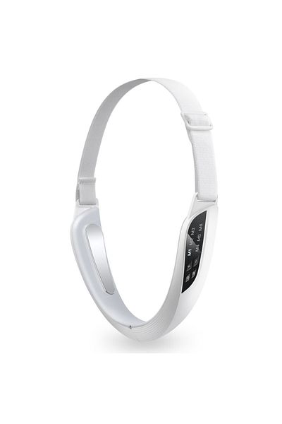 Choice white Electric V Face Lifting Beauty Device 6 Modes 8 Levels EMS Micro-current Firming Facial Massag