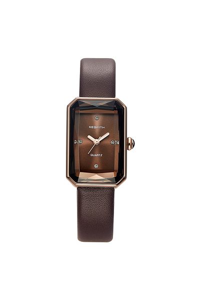 Choice Coffee Retro Casual Elegant Versatile Quartz Watch