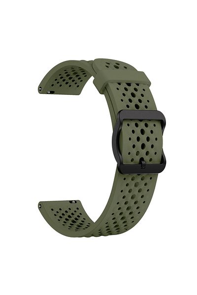 Choice 22MM Army green 22mm Watch Strap For Huawei Watch GT 5 GT4 GT3 GT2 46mm Gt2 Pro Band Soft Silicone N
