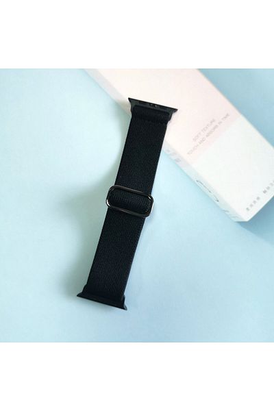 Choice 38mm40mm41mm black For Apple watch Band 45mm 44mm 42mm 49mm 38mm 40mm 41mm Nylon Watchband Bracelets