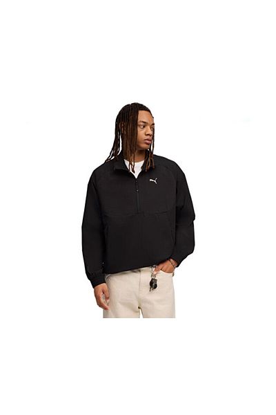 Puma Pumatech Half-Zip Crew Men's Casual Jacket 63210101 Black