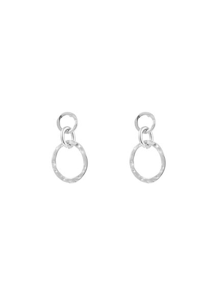 Go Dutch Label Linked rings (stainless steel silver)