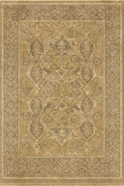 Rugs Modern Halı MOSSO Vintage Διακοσμητικό Χαλί με Κίτρινο Σχέδιο και Υφαντή...