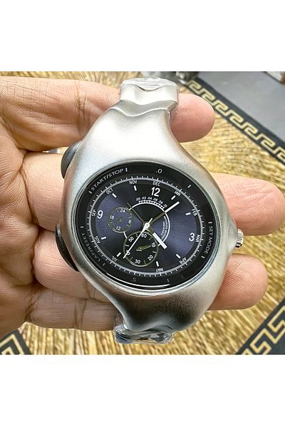 Choice Silvery Black Fashionable Creative Vintage Alien y2k Original Quartz Watch Twisted Design Watches Fo