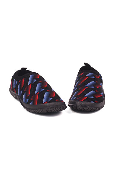 KAJILA Men's Navy Blue Non-Slip Sole Ergonomically Designed Durable Beach, Pool, Sea Shoes