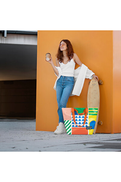 d'or fashion design Deluxe τσάντα παραλίας DCK031