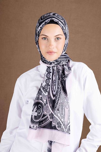 Akel Digital Soft Shawl Ethnic Pastel Pattern2