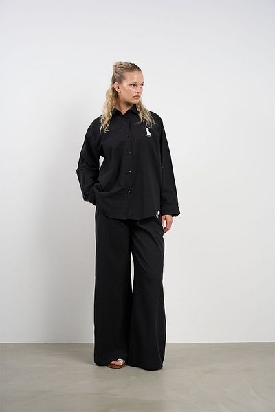 HANIQA Plus Size Summer Double Suit Shirt Pants - 25148