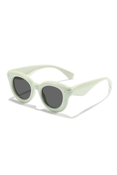 Choice green- Adorable Sweet Decor Classic Cartoon Fashion Sunglasses for Boys Girls Outdoor Sports Party V