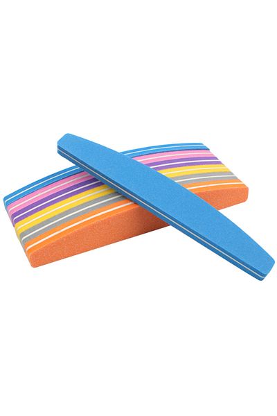 Choice Mix Color 5Pcs Sanding Sponge Nail Buffers Files 100/180 Colorful Double Sided Sandpaper Sponge Bloc