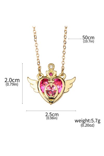 Choice N01081-02 Anime Sailor Moon Necklace Magic Girl Tsukino Usagi Cosplay Pendant Necklace For Fan Gift
