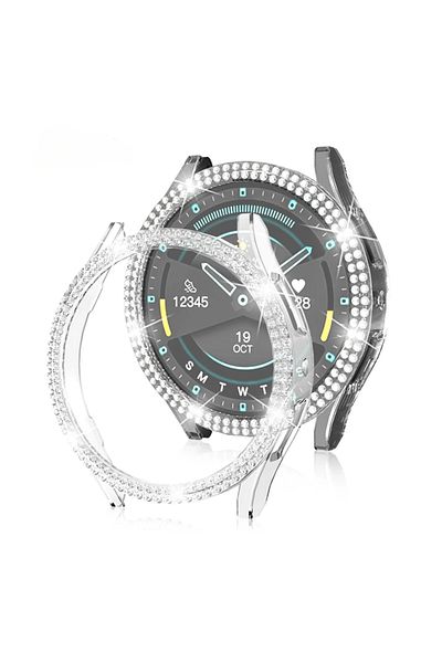Choice Galaxy Watch6 40mm Clear Case for Samsung Galaxy Watch 4 5 6 7 40mm 44mm Protective Case Plastic har