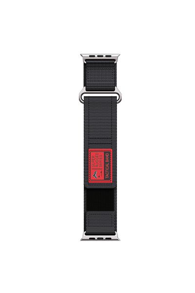 Choice 42 44 45 49mm black Strap For Apple Watch Band 45mm 44mm Ultra 49mm 42mm 46mm Wide Nylon Band Compat