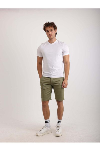 WKM Men's Regular Fit Linen Shorts