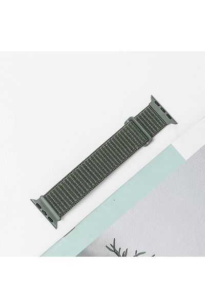 Choice 42mm 44mm 45mm 49mm green Nylon Strap For Apple Watch Band Ultra 2 49mm 45mm 41mm 44mm 42mm 38mm Adj