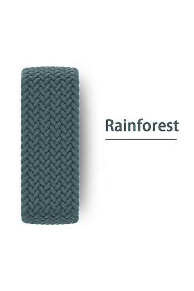 Choice M 38 40 41 42(S10) mm Rainforest Braided Solo Loop For Apple watch Band 44mm 45mm 42mm 40mm 41mm 46m