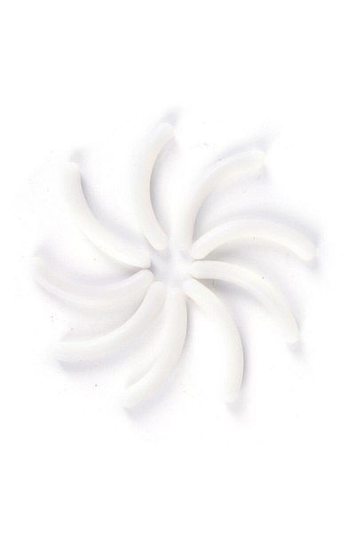 Choice 10PCS-white 10Pcs Replacement Eyelash Curler Refill Silicone Pads Makeup Curling Styling Tools Eyela