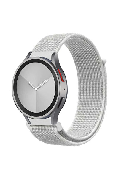 Choice3 20mm watch band 20 Summit white Nylon loop Band For Watch 7 FE 6/5/pr...
