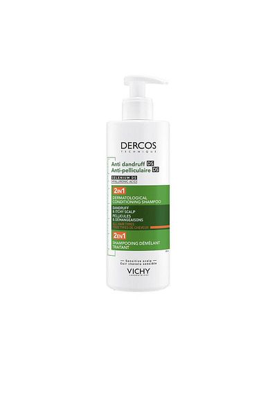 Vichy Sampon 2 In 1 Anti-matreata Cu Efect De Revitalizare, Dercos Technique, 400 ml