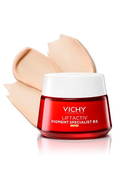 Vichy Crema de zi hidratanta anti-pete pigmentare cu protectie solara, LIFTACTIV B3 SPF50, 50 ml