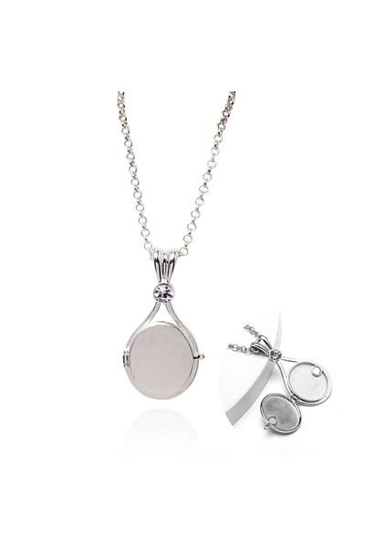 Choice white TV Show H2O Just Add Water Cosplay Necklace Mermaid Locket Pendant Necklace Women Men Choker J