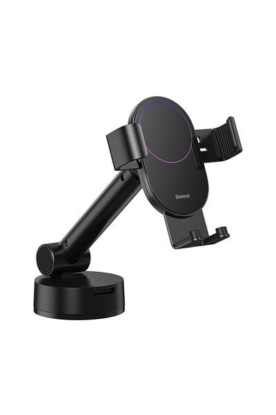Baseus Suport auto telescopic gravitațional pentru parbriz sau bord, negru