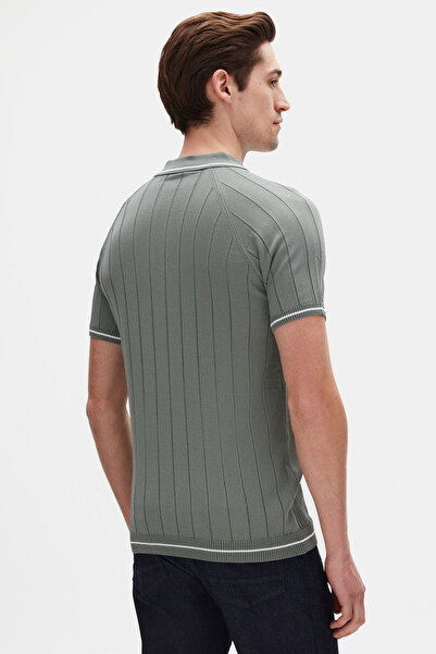 D'S Damat Ds Damat Regular Fit Dark Moss Polo T-Shirt