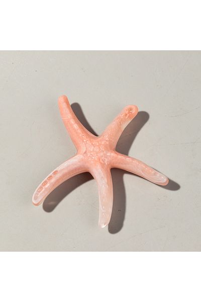 Choice pink 2pcs Colorful Acrylic Extra Large Starfish Shape Charms for DIY Jewelry Making Pendant Necklace