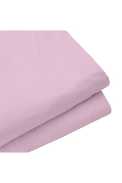 Altınbaşak Freesia King Size Ranforce Fitted Sheet 200X200+35 cm Lilac