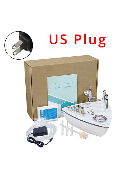 Choice WD-102-US 3 in 1 Diamond Microdermabrasion Beauty Machine Vacuum Suction Tool Water Spray Facial Moi
