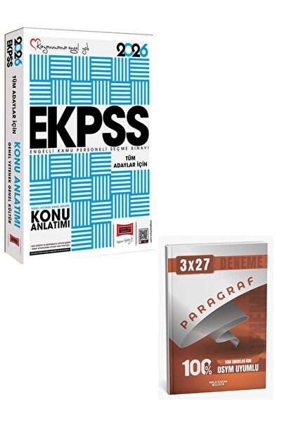 Anla Kazan Yayınları Yargı 2026 EKPSS Konu Anlatımı+Anla Kazan Paragraf