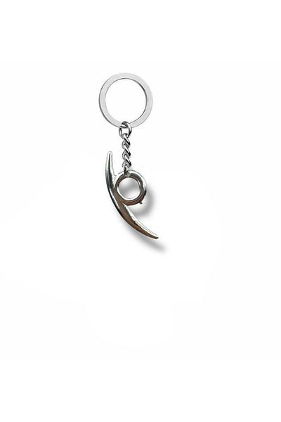 Herşey Nota Naruto Orochimaru Symbol Keychain – Zamak Plated Unisex Anime Fan Accessory