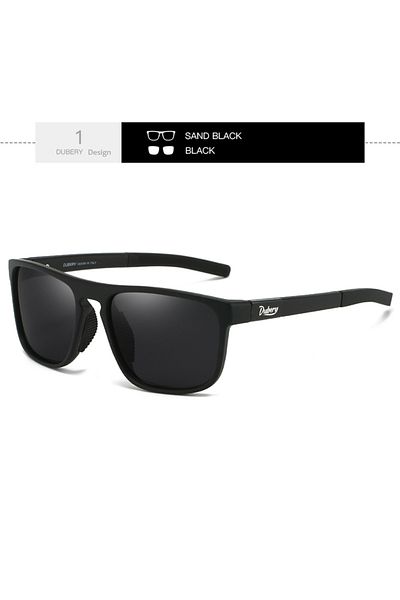 Choice C1 DUBERY Full Rim Polarized Sunglasses For Men And Women 9 Colors Model 578