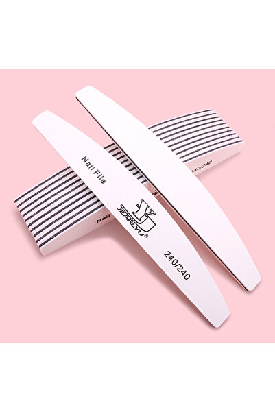 Choice مجموعة مبرد أظافر احترافية من 10 قطع Grit240، 10 قطع/صندوق، 80 100 150...