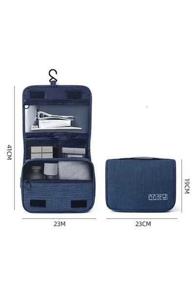 Choice Blue 1PC Oxford Fabric Men Business Portable Storage Bag Toiletries Organizer Women Cosmetic Bag Wat