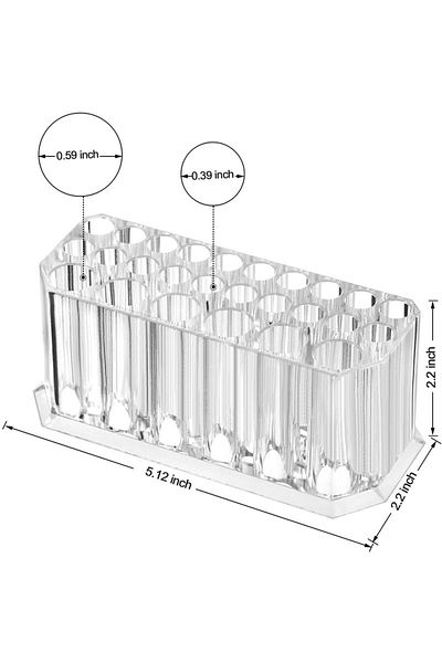 Choice 26 Holes 26 Holes Nail Brushes Storage Box Makeup Brushes Holder Acrylic Nail Tools Stand Organizer