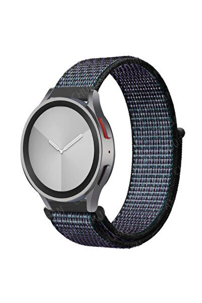 Choice27 سوار ساعة 20 مم 33 Hyper Crape نايلون حلقي للساعة 7 FE 6/5/pro/4/Classic/active 2 40-44 مم 2