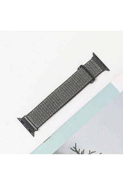 Choice 42mm 44mm 45mm 49mm light green Nylon Strap For Apple Watch Band Ultra 2 49mm 45mm 41mm 44mm 42mm 38